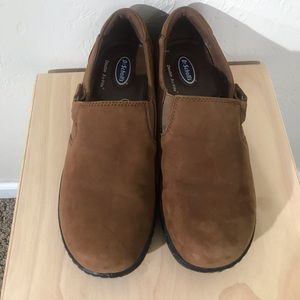 Dr. Scholl's Brown Clog Inspired Loafer Size 9.5